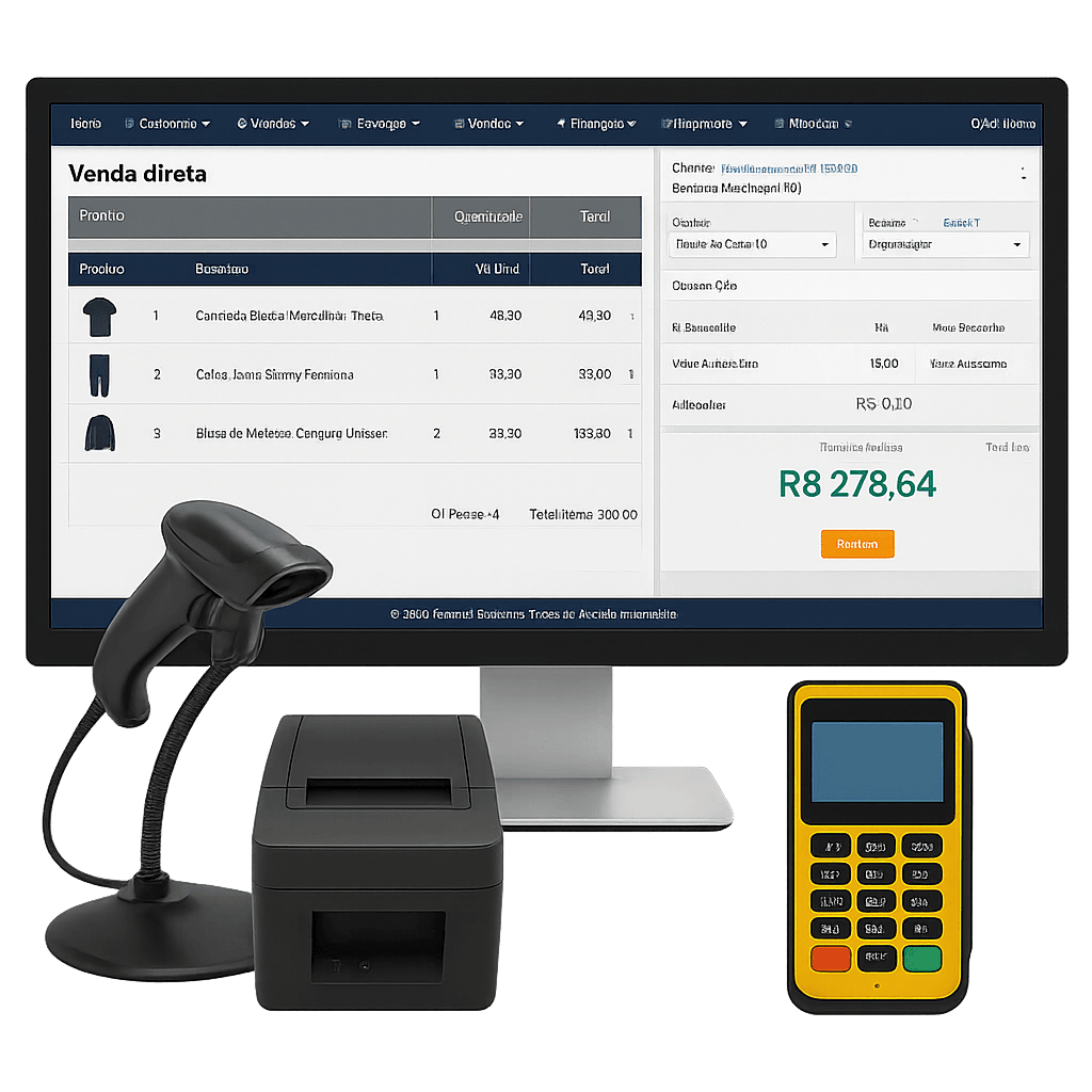 Dashboard TechBull - Sistema de Gestão Empresarial